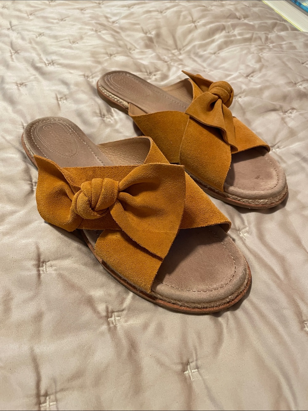 Corso como Knot Bow Slide Sandals
